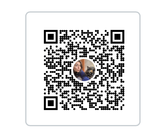 QR code to Andrea's Rover profile
